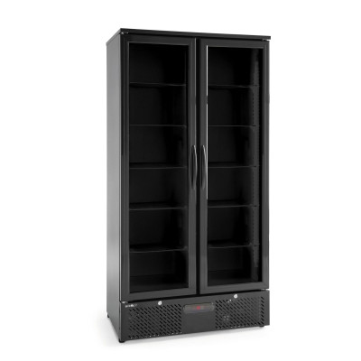 Dvoudveřová chladnička do baru, Arktic, 384L, Černá, 220-240V/365W, 900x530x(H)1820mm | 237014