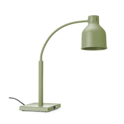 Pružná tepelná lampa , HENDI, Zelená, 220-240V/250W, 268x203x(H)660mm | 273746