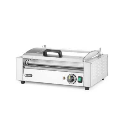 Gril na válečky, 1 zónový s energeticky úsporným krytem, HENDI, 230V/790W, 566x450x(H)259mm | 268643