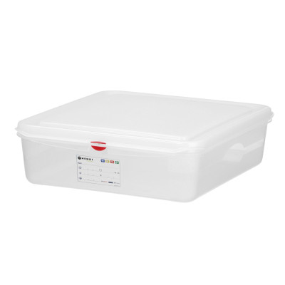 Nádoba GN 1/1, polypropylen, HENDI, GN 1/1, 13L, Průhledná, 530x325x(H)100mm | 873342