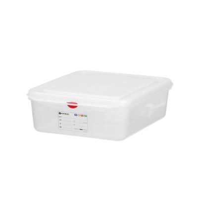HENDI 873267 | Nádoba GN 1/2, polypropylen, HENDI, GN 1/2, 6, 5L, Průhledná, Obdélníkové