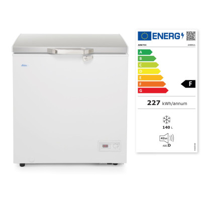 Mrazák pultový, Arktic, 140L, 230V/70W, 754x608x(H)845mm | 235911
