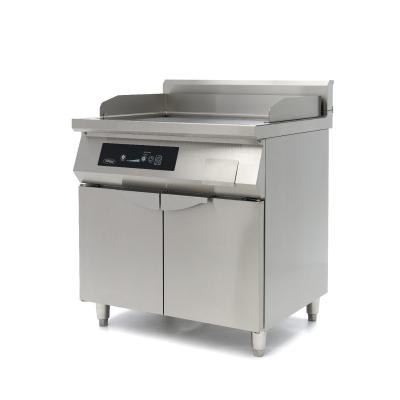 MAXIMA 09371100 | Indukční grilovací deska 700 - hladká a drážkovaná - 10 000 W - dvojitá - se stojanem