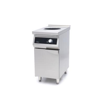 Indukční wok vařič 700 – Ø28cm – 5000W – se stojanem | MAXIMA 09371300