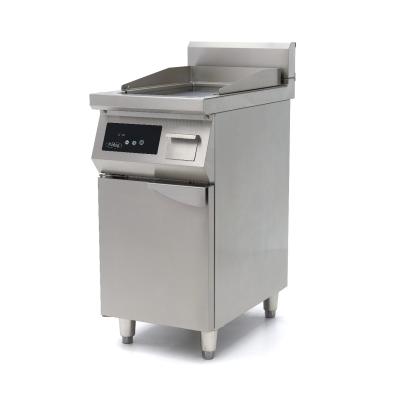 Indukční grilovací deska 700 – hladká – 5 000 W – jednoduchá – se stojanem | MAXIMA 09371150