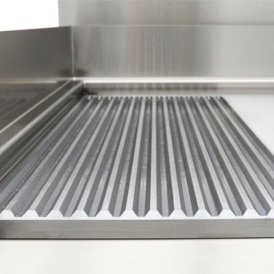 MAXIMA 09371100 | Indukční grilovací deska 700 - hladká a drážkovaná - 10 000 W - dvojitá - se stojanem
