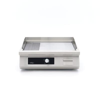 MAXIMA 09371200 | Indukční grilovací deska 700 - hladká a drážkovaná - 5 000 W - dvojitá