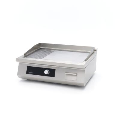 MAXIMA 09371200 | Indukční grilovací deska 700 - hladká a drážkovaná - 5 000 W - dvojitá