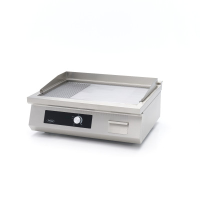 Maxima Indukční grilovací deska 700 - hladká a drážkovaná - 5 000 W - dvojitá |  09371200