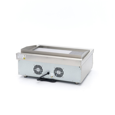 Maxima Indukční grilovací deska 700 - hladká a drážkovaná - 5 000 W - dvojitá |  09371200