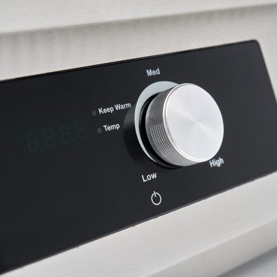 Maxima Indukční grilovací deska 700 - hladká a drážkovaná - 5 000 W - dvojitá |  09371200