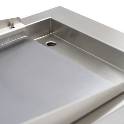 Maxima Indukční grilovací deska 700 - hladká - 5 000 W - jednoduchá  - se stojanem |  09371150