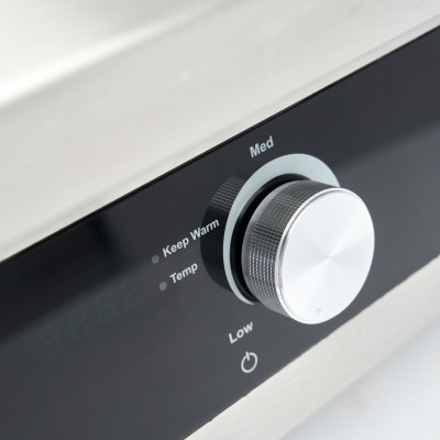 Maxima Indukční grilovací deska 700 - hladká a drážkovaná - 5 000 W - dvojitá |  09371200