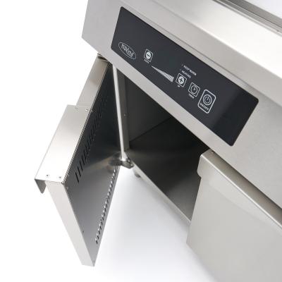 MAXIMA 09371100 | Indukční grilovací deska 700 - hladká a drážkovaná - 10 000 W - dvojitá - se stojanem