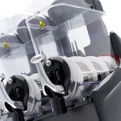 Maxima Stroj na ledovou tříšť a granitu - 3x 12 l - digitální displej |  09504006