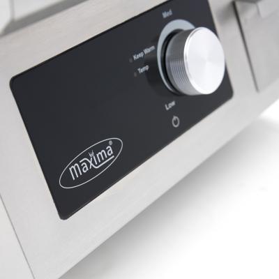 Indukční grilovací deska 700 - hladká - 5 000 W - jednoduchá | MAXIMA 09371250