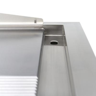 Indukční grilovací deska 700 - hladká a drážkovaná - 5 000 W - dvojitá | MAXIMA 09371200