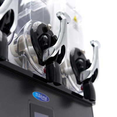 Maxima Stroj na ledovou tříšť a granitu - 3x 12 l - digitální displej |  09504006