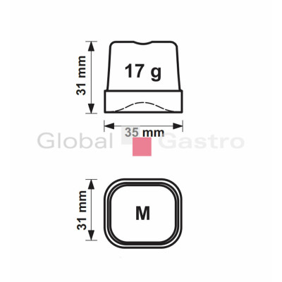 Výrobník ledu NTF SL 350 W (155kg/24h   17g) | N.T.F. 5490721