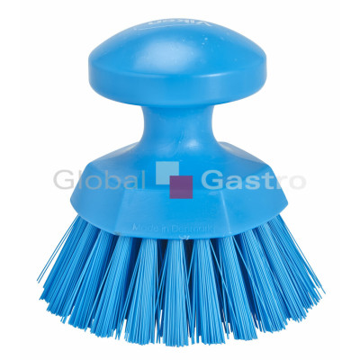 Kartáč ruční kulatý 11cm T/modrý 38853 | Vikan 570502038853