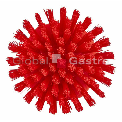 Kartáč ruční kulatý 11cm T/červený 38854 | Vikan 570502038854