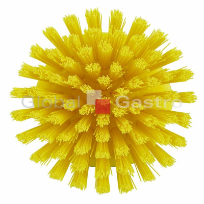 Kartáč ruční kulatý 11cm T/žlutý 38856 | Vikan 570502038856