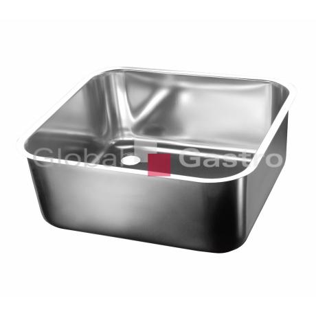 Dřez lisovaný 400x340x250mm P | OEM 8700012