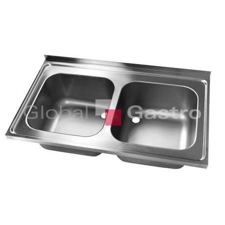 Dřez 1800x700 2x (500x500x300)P |  8710769