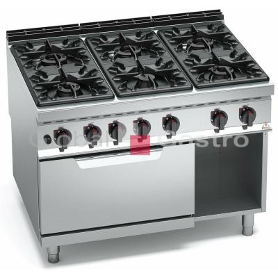 MASOPROFIT 7099027 | Sporák s troubou Bertos G9F6+FE
