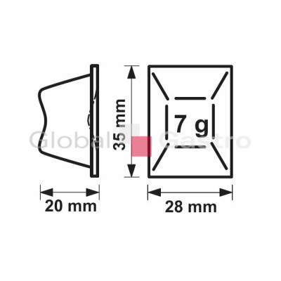 Výrobník ledu NTF CV 230 A (120kg/24h zásobník 35kg) | N.T.F. 5490844