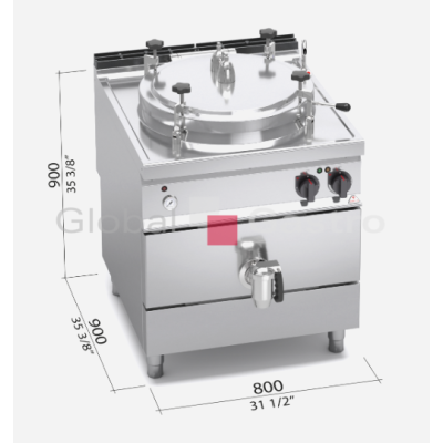 Dvouplášťový tlakový kotel Bertos E9P15IA | Bertos 7099068