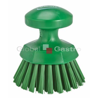 Kartáč ruční kulatý 11cm T/zelený 38852 | Vikan 570502038852