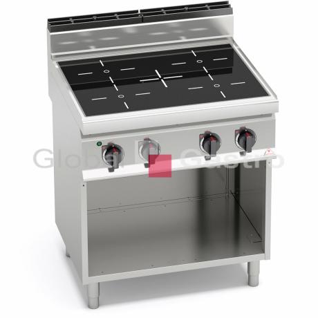 Sklokeramický sporák Bertos E7P4M/VTR | Bertos 7097087