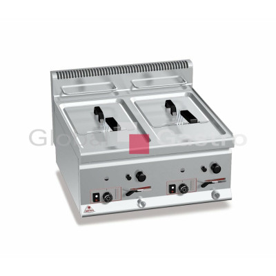Plynová fritéza Bertos GL8+8B | Bertos 7096117