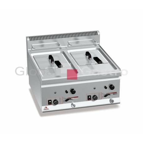 Plynová fritéza Bertos GL8+8B | Bertos 7096117