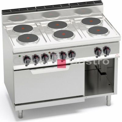 Sporák s troubou Bertos E7P6+FE | Bertos 7097077