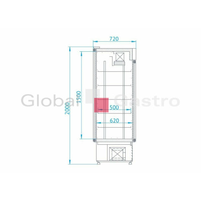 Chl. skříň SCH 2S 725 | RAPA 6130019