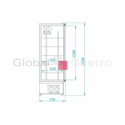 MASOPROFIT 6130015 | Chl. skříň SCH-S-625