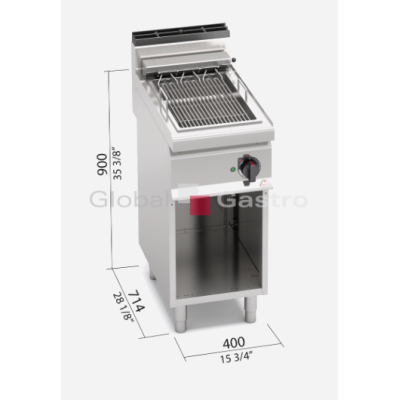 Elektrický vodní gril Bertos PLE40ME | Bertos 7097150