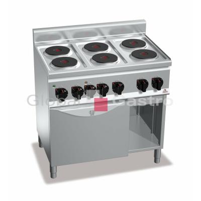 MASOPROFIT 7096046 | Sporák s troubou Bertos E6P6+FE1