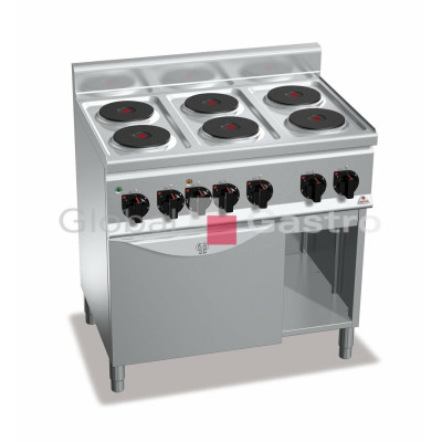 Sporák s troubou Bertos E6P6+FE1 | Bertos 7096046