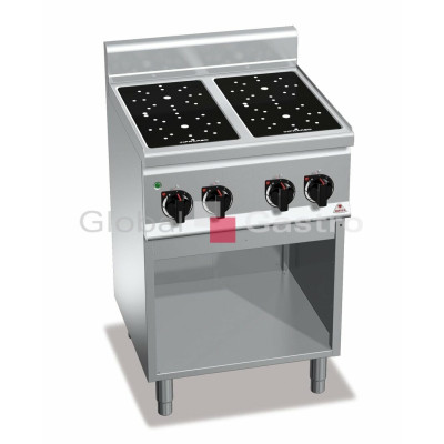 Sklokeramický sporák Bertos E6P4M/VTR | Bertos 7096038