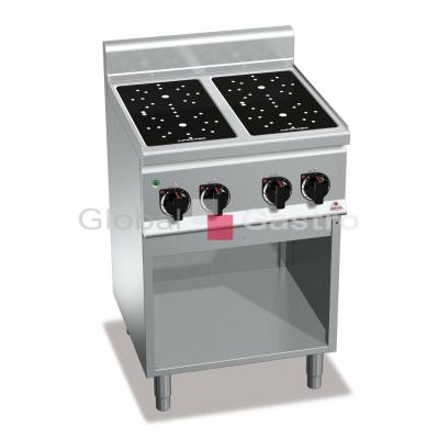 Sklokeramický sporák Bertos E6P4M/VTR | Bertos 7096038