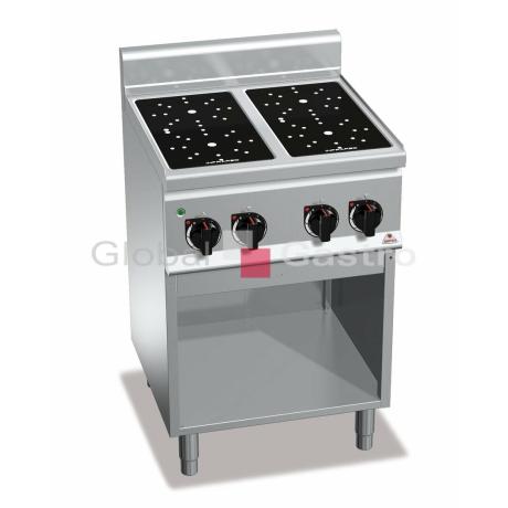 Sklokeramický sporák Bertos E6P4M/VTR | Bertos 7096038