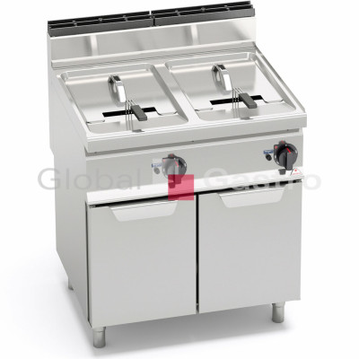 Dvouplášťová fritéza Bertos GL18+18MI | Bertos 7097197