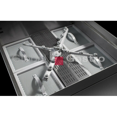 Myčka nádobí dvouplášťová DUPLA 50TD/M/DDE/PS/FS (230V) změkčovač | KROMO 8644067TD