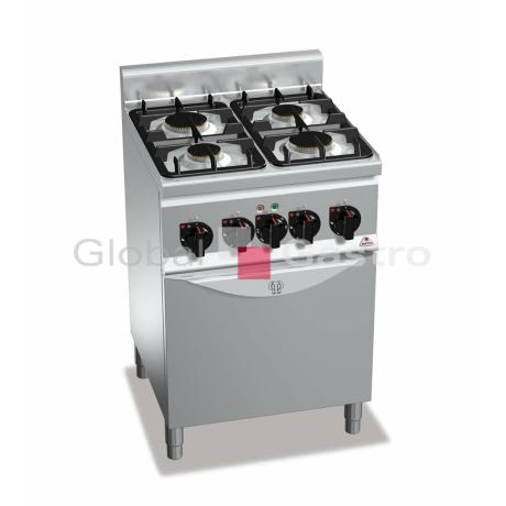 Plynový sporák Bertos G6F4PW+FE1 (22 kW) | Bertos 7096019