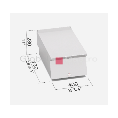 MASOPROFIT 7097541 | Neutrální pracovní modul Bertos SN7T4B