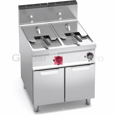 MASOPROFIT 7099155 | Plynová fritéza Bertos 9GL18+18MI