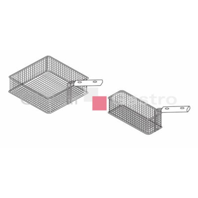 Koš do fritézy GL15 (široký) | Bertos 7097609